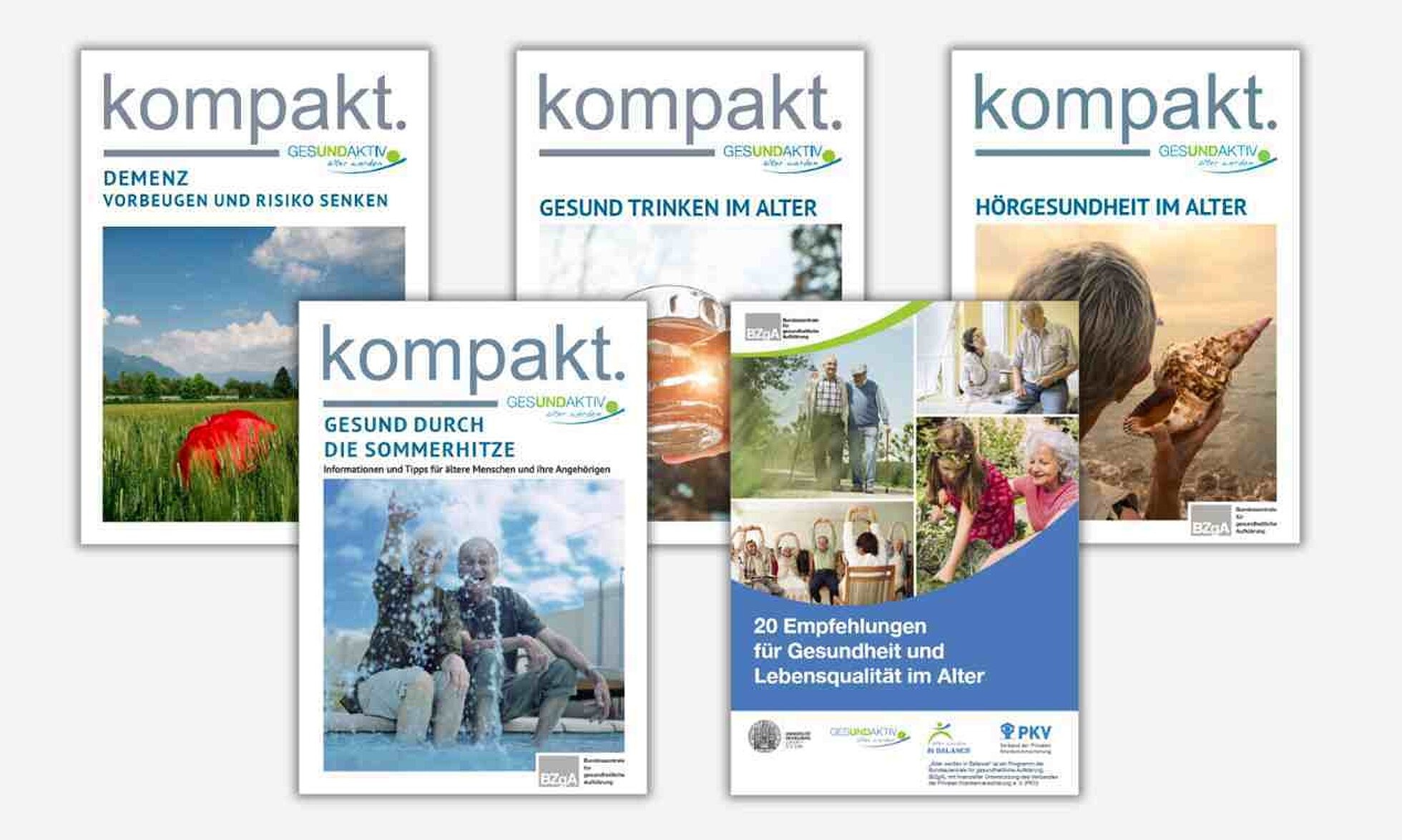 Mediathek Cover von BZgA-Broschüren